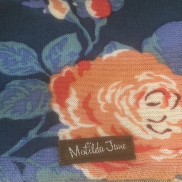 Matilda Jane Teal Blue Cosy Days Cardigan Size M - Picture 3 of 5